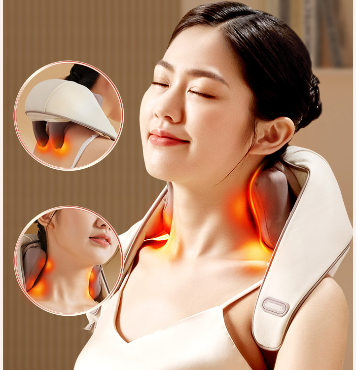 Massager Factory Neck and Shoulder Massager for tight muscles Neck massage equipment for sore muscles with infrared heat therapy