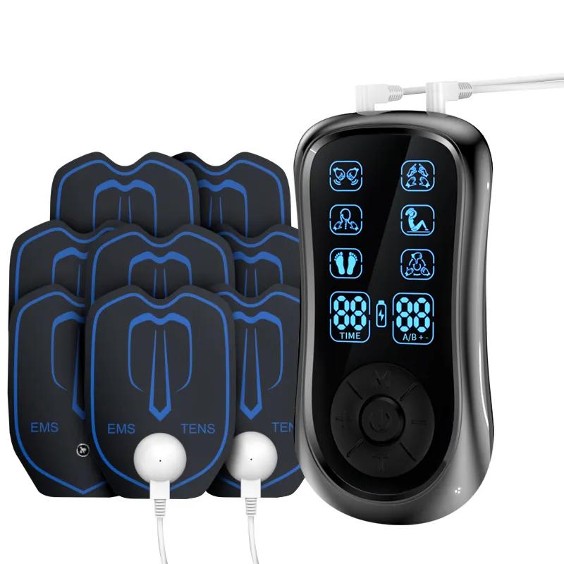 TENS Unit Ems Portable 10 Mode 39 Level Electric Pain Relief Muscle Stimulator Electric Neck Back Massager