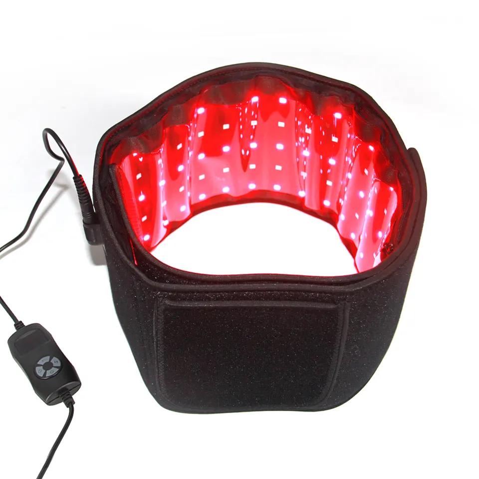 Factory Price Weight Loss Pain Relief Waist Slimming Lipo Infrared 635Nm 860Nm Laser Led Arm Belts Red Light Therapy Belt Wrap