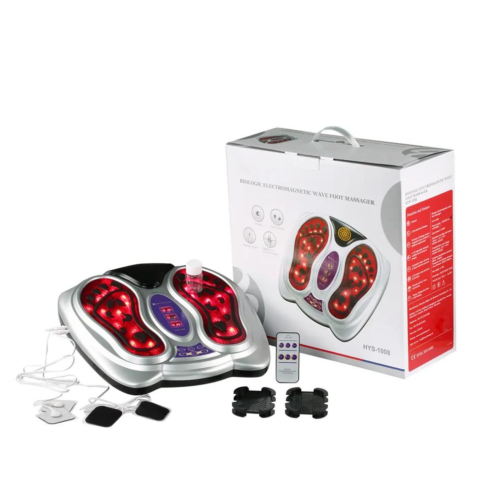 best selling products heat massage foot electric acupuncture foot massage with TENS and EMS machine