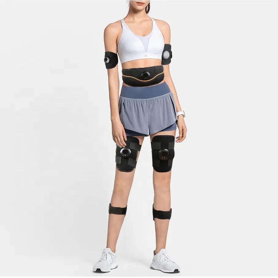 Fitness Abdominal Muscle Stimulators Waist Belly Leg Calf Muscle Exerciser Body Slimming Vibration Belt Arm Massager
